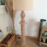 Vintage wooden floor lamp revisited