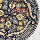Decorative ceramic plate from Nabeul, Tunisia.