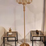 Vintage brass floor lamp 1970 italy