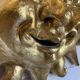 Large sculpted and gilded sun wall art - Artisanal craftsmanship / La Venexiana Venice
