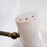 White Cream Articulating Arm Sconce in the style Giuseppe Ostuni