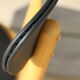 Chair 1950 skaï black light beech