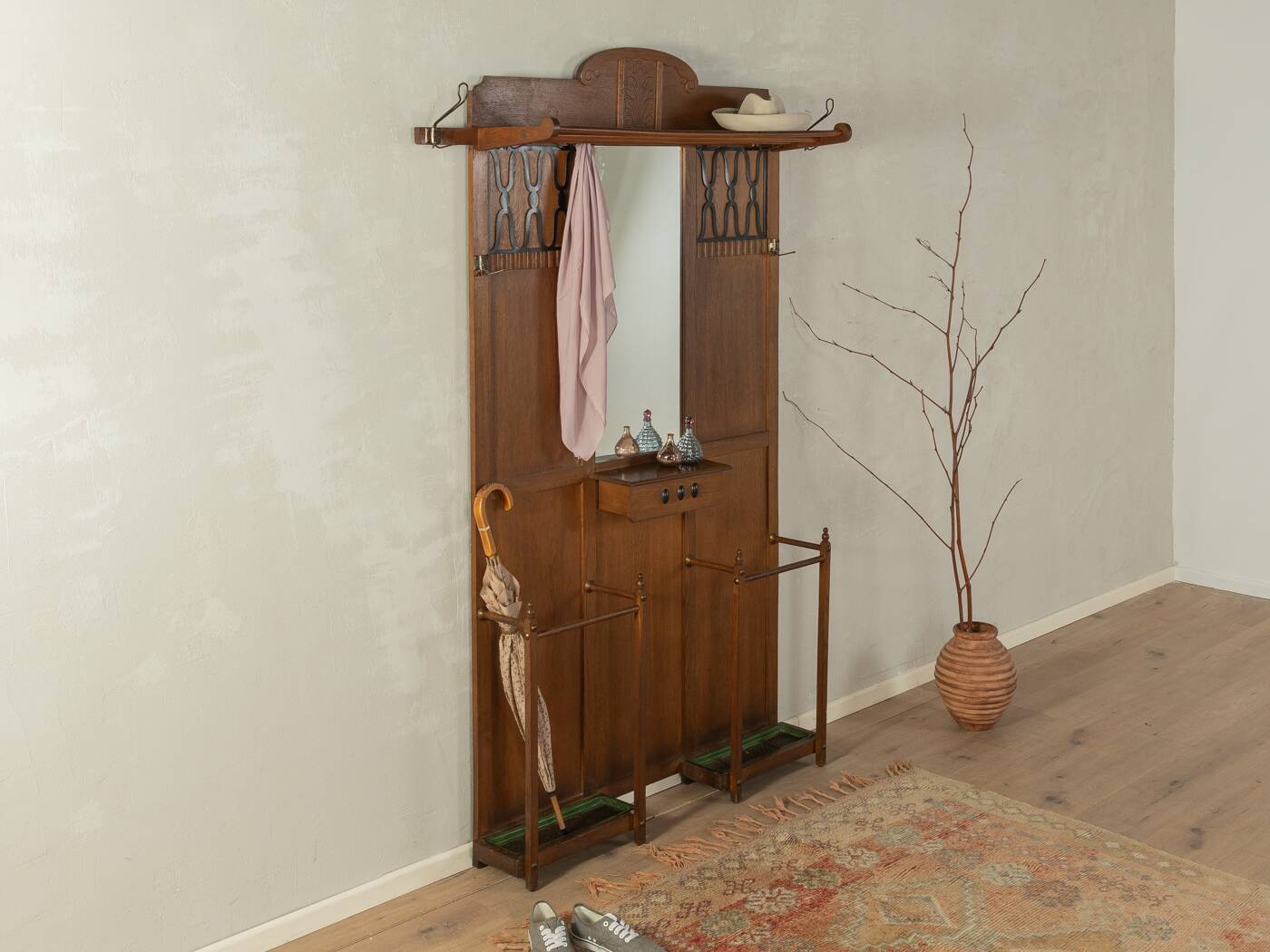 Art Deco clothes rack