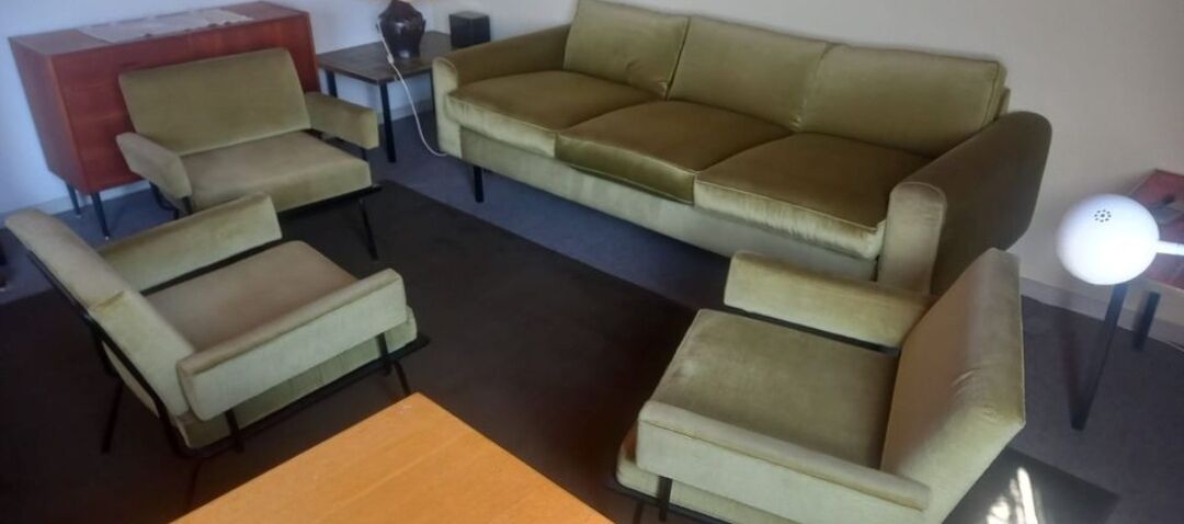 60s 70s modernist architect armchair