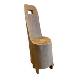 Brutalist armchair