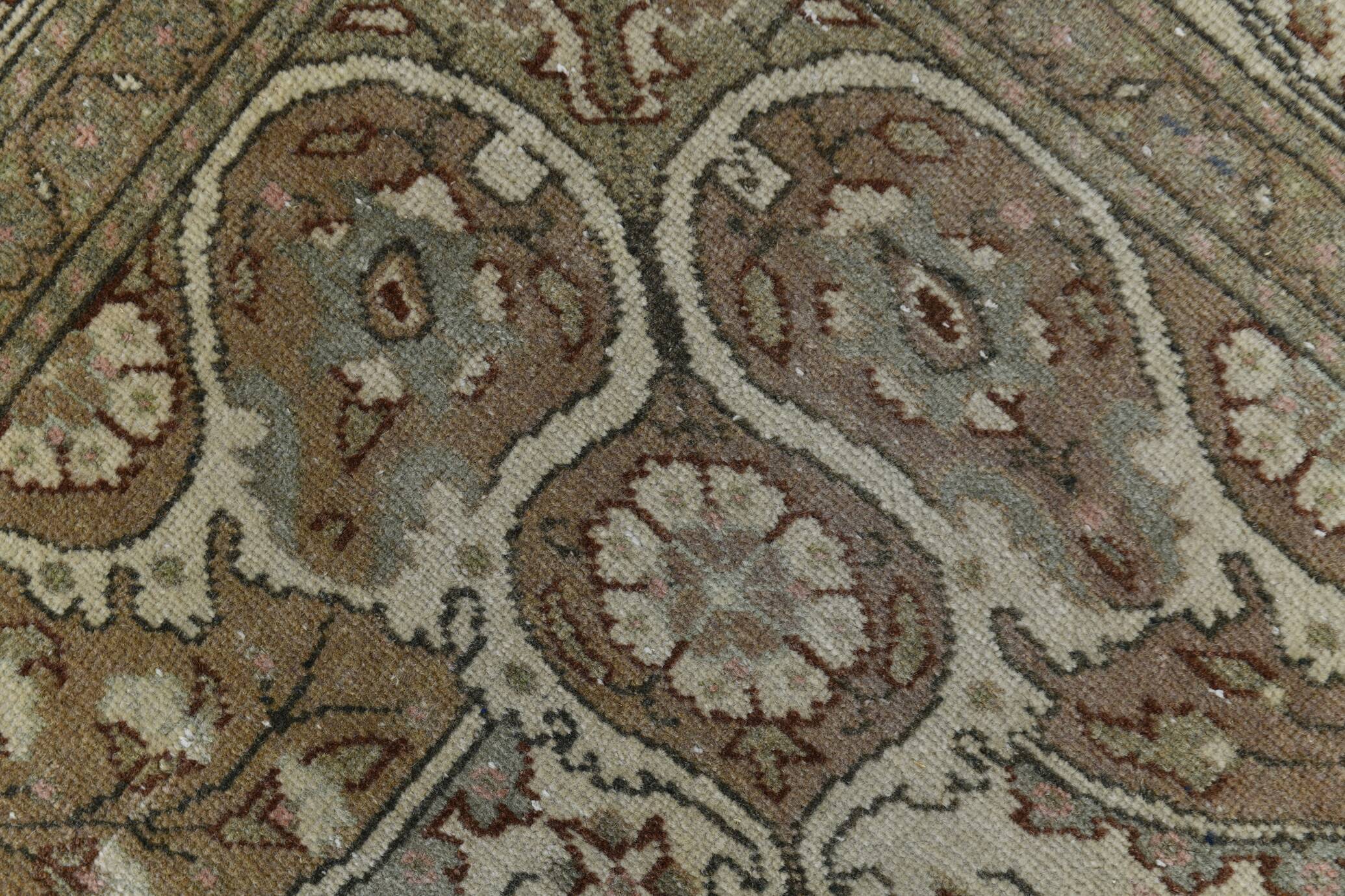 5x7 Brown & Cream Classic Vintage Rug, 150x217Cm SK23625