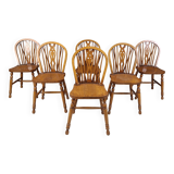 Set of 6 Vintage Ercol Dining Chairs, 1950's