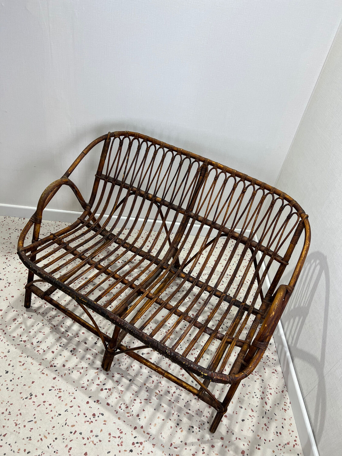 Banc rotin