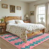 Handwoven Berber rug, size 150 x 250 cm