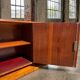 Art Deco walnut sideboard / cabinet, 1930s–1940s, Central Europe