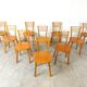 Vintage scandinavian dining chairs, 1970s