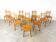 Vintage scandinavian dining chairs, 1970s