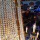 Chandelier with tassels