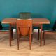 Retro Teak 1960s Elliots Of Newbury Mid Century Extending Dining Table & 6 Chairs