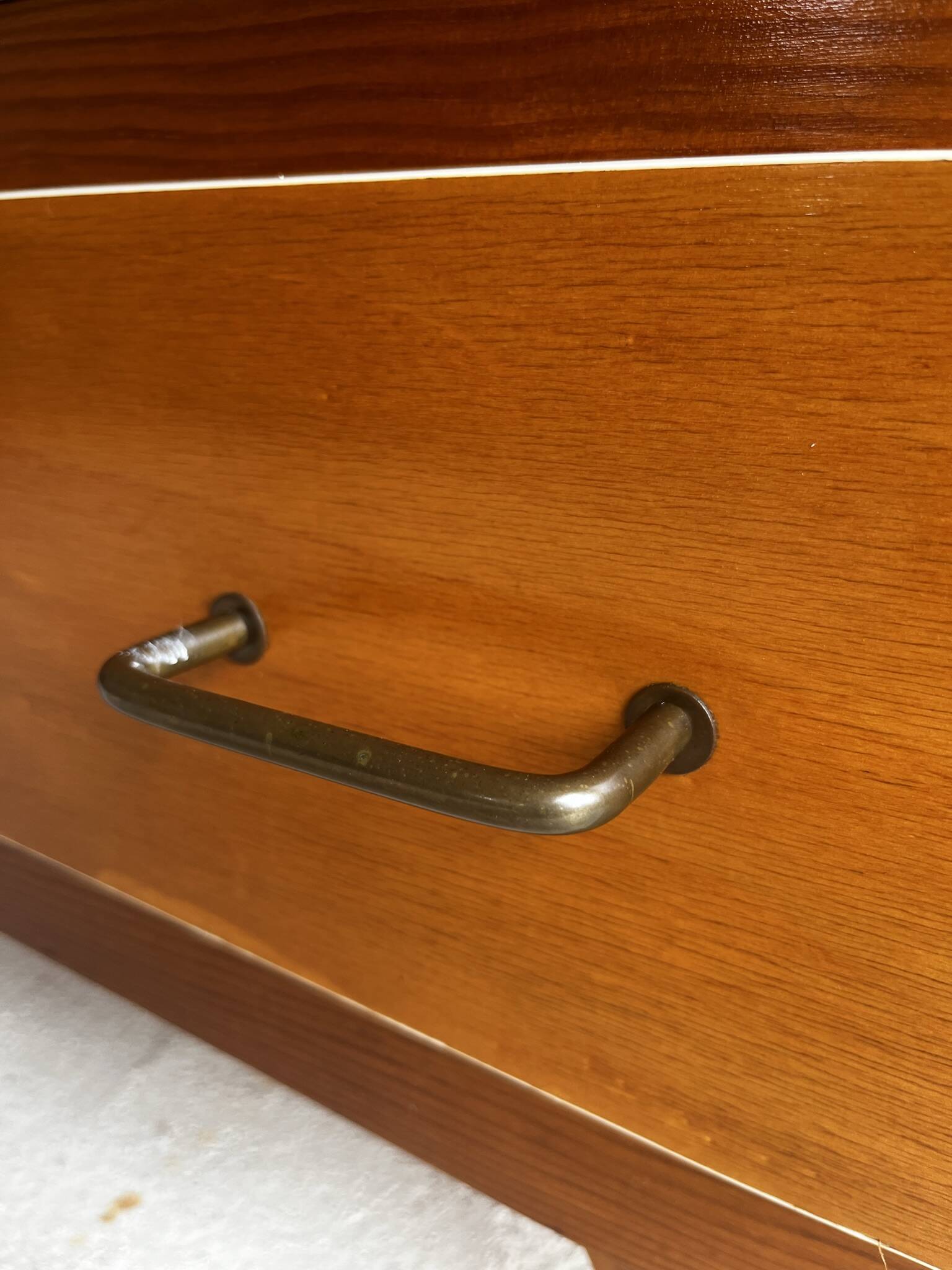 Chest of drawers feet compass 50s