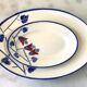 Set of 15 plates art nouveau kg lunéville