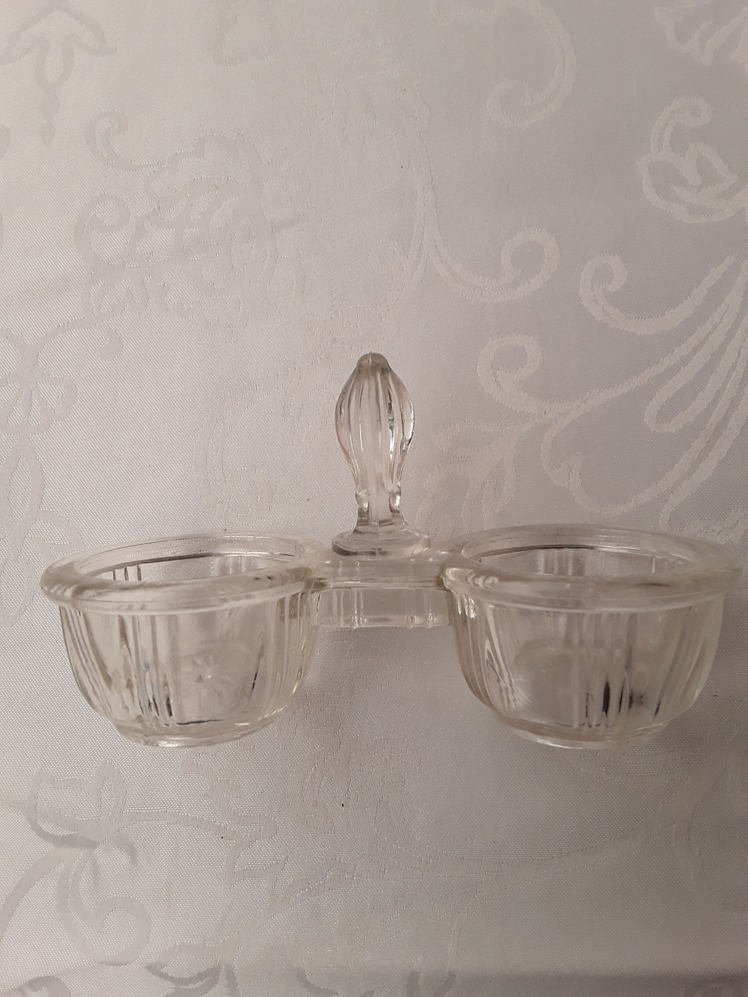 Glass salt and pepper shaker