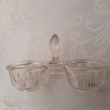 Glass salt and pepper shaker