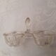 Glass salt and pepper shaker