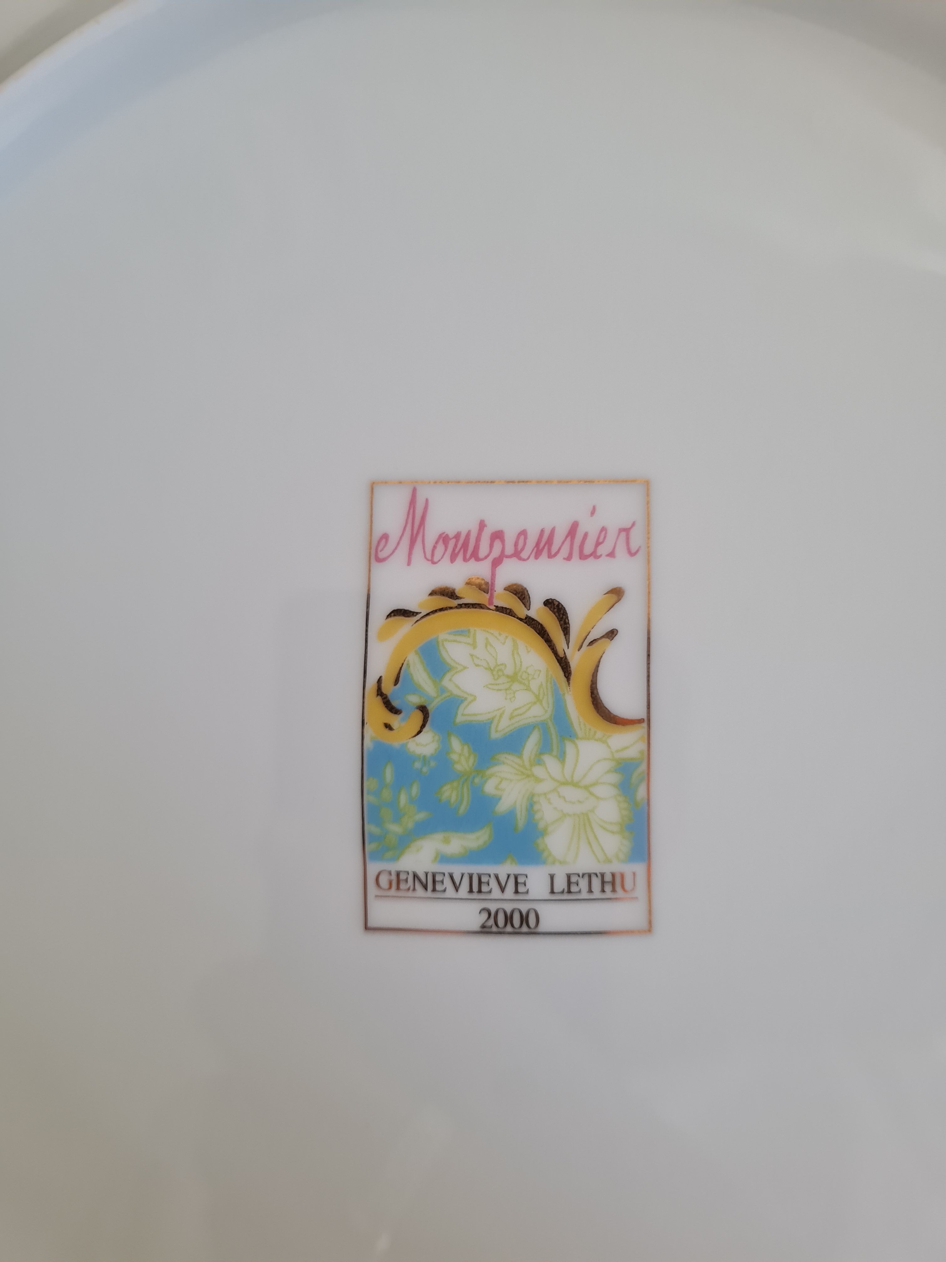 Plates Geneviève Lethu