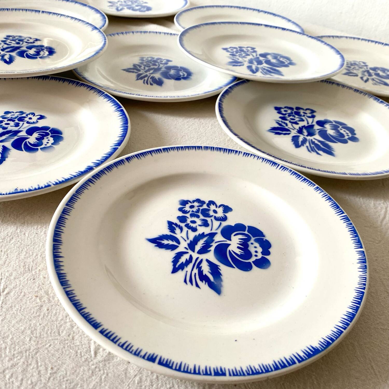 Dessert plates Digoin Simone