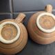 Set of 10 stoneware coffee cups