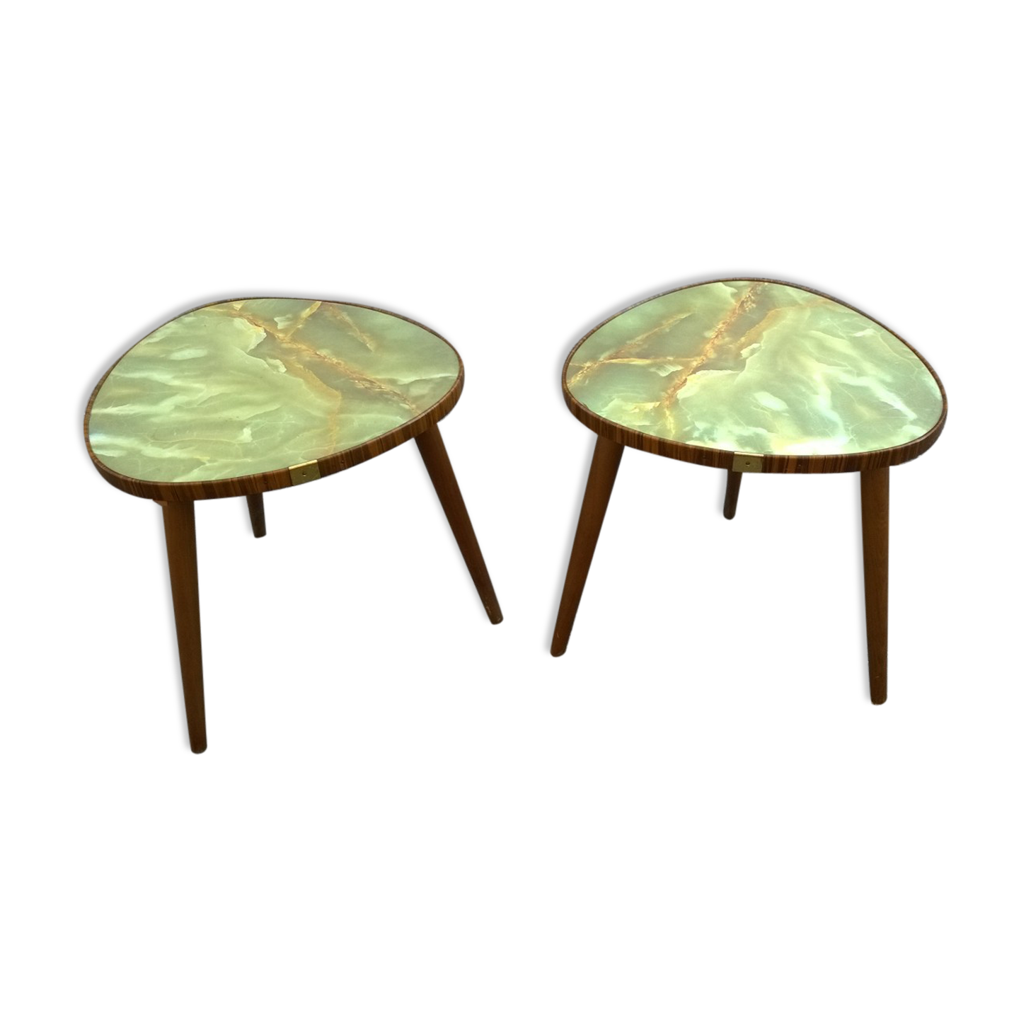 Tripod tables for plants 60s