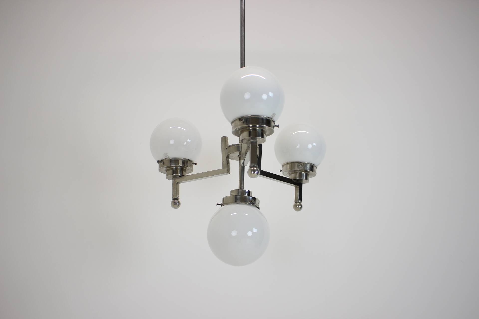 Art Deco Candlestick, 1930s, Czechoslovakia