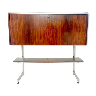 Mid-Century Belgian Wooden Bar Cabinet