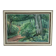 Original Swedish Oil on Canvas – "Path through the Forest" by H.J. Larsson – Signed, Vintage and Framed – 70 x 50 cm (27.5 x 19.6 inches)
