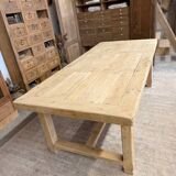Large farmhouse table with 10 drawers