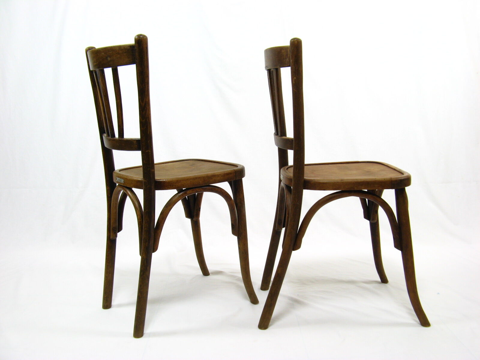 Pair of bistro chairs