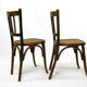 Pair of bistro chairs