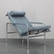 1980s Zanotta "Genni" Adjustable Lounge Chair, Italy