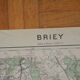 Vintage map of Briey