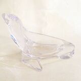 Sèvres crystal sea lion ashtray