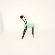 Postmodern Green Chair, 1980