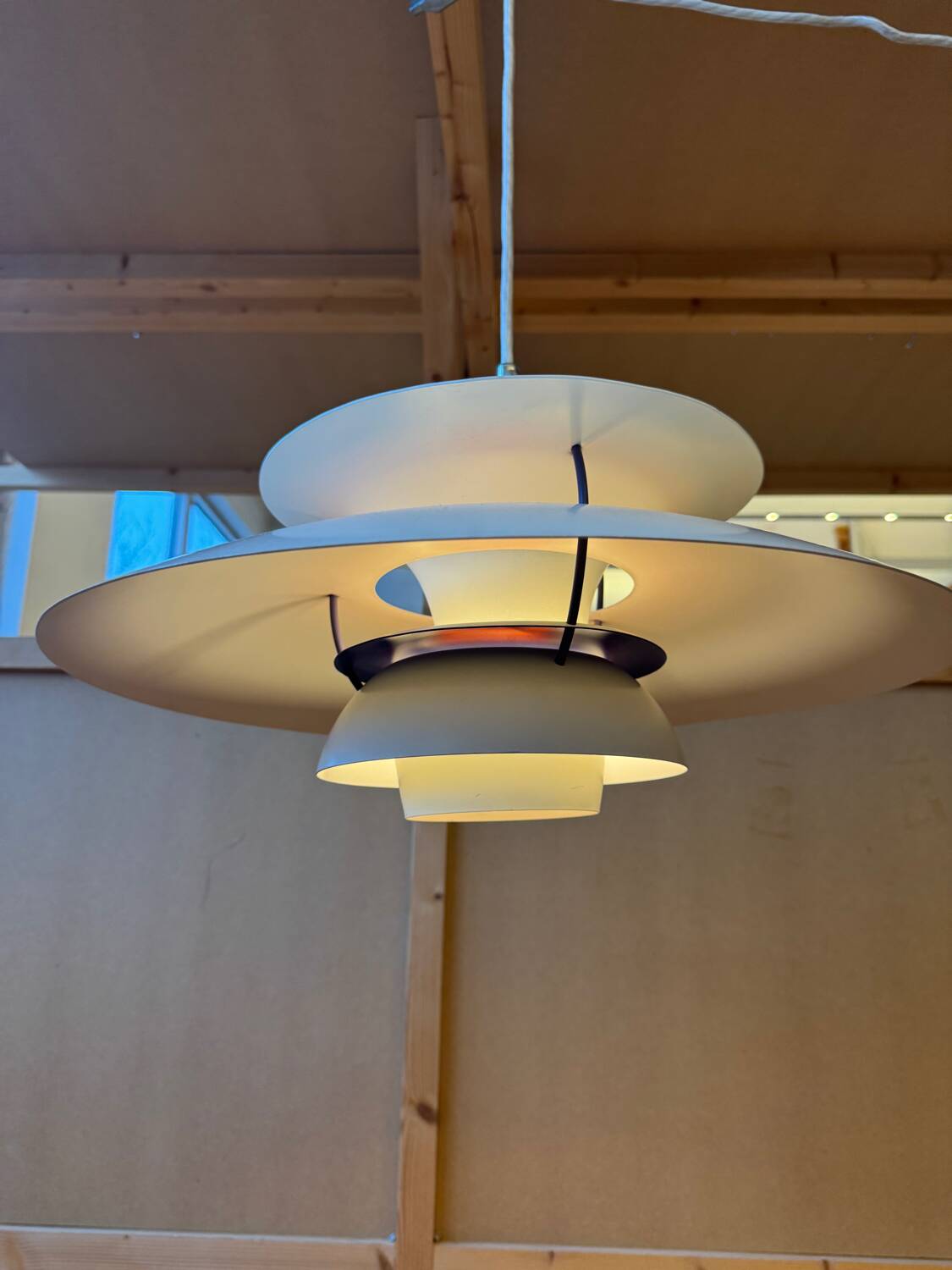 Lampe suspendue vintage Louis Poulsen PH 5