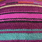 Vintage turkish kilim cushion cover 40 x 40 cm