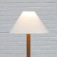 Pine floor lamp Solbackens Svarveri 1970s