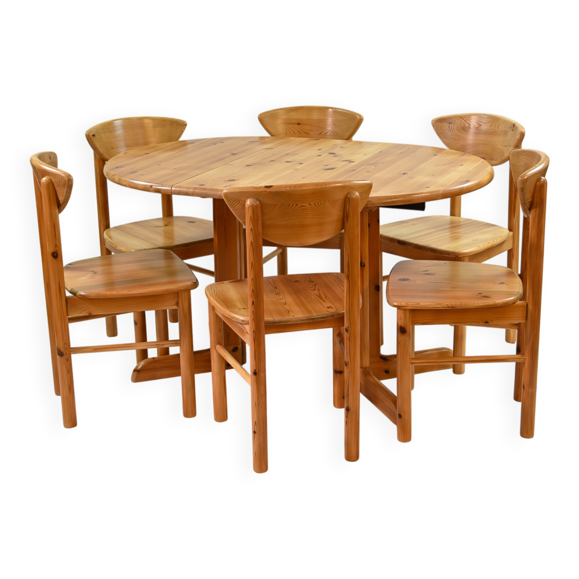 Dining room set by Rainer Daumiller, 1970, Denmark.
