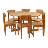Dining room set by Rainer Daumiller, 1970, Denmark.