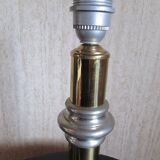 Table lamp in tin and gold metal, 1970s