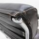 Fauteuil et ottomane en cuir 1950s