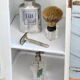 Vintage white metal medicine cabinet
