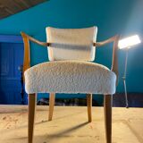 Armchair bridge fabric buckle