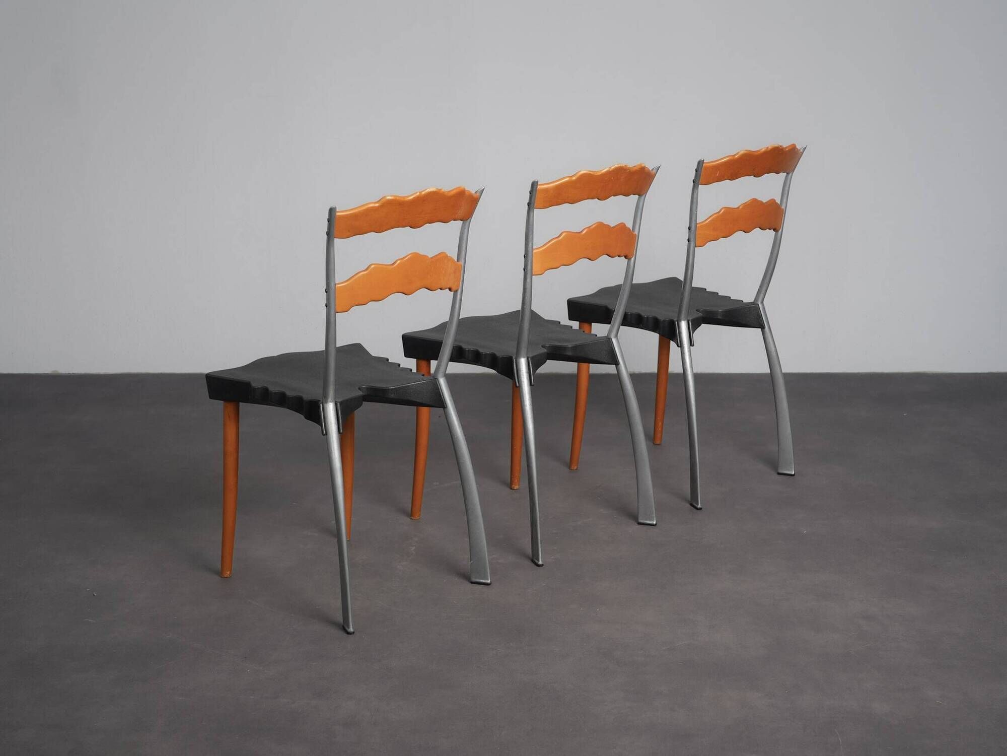 Set of 3 Sedlak dining chairs by Bořek Šípek for Vitra, Switzerland, 1992