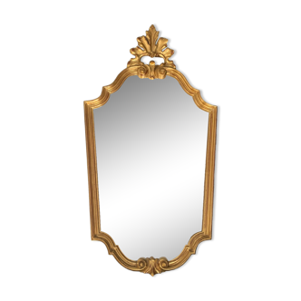 Grand miroir cadre doré