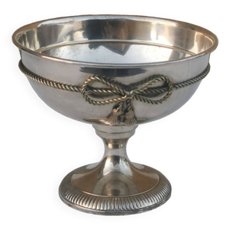 Louis xvi style silver metal cup