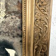 Miroir ancien au mercure, XIXe siècle